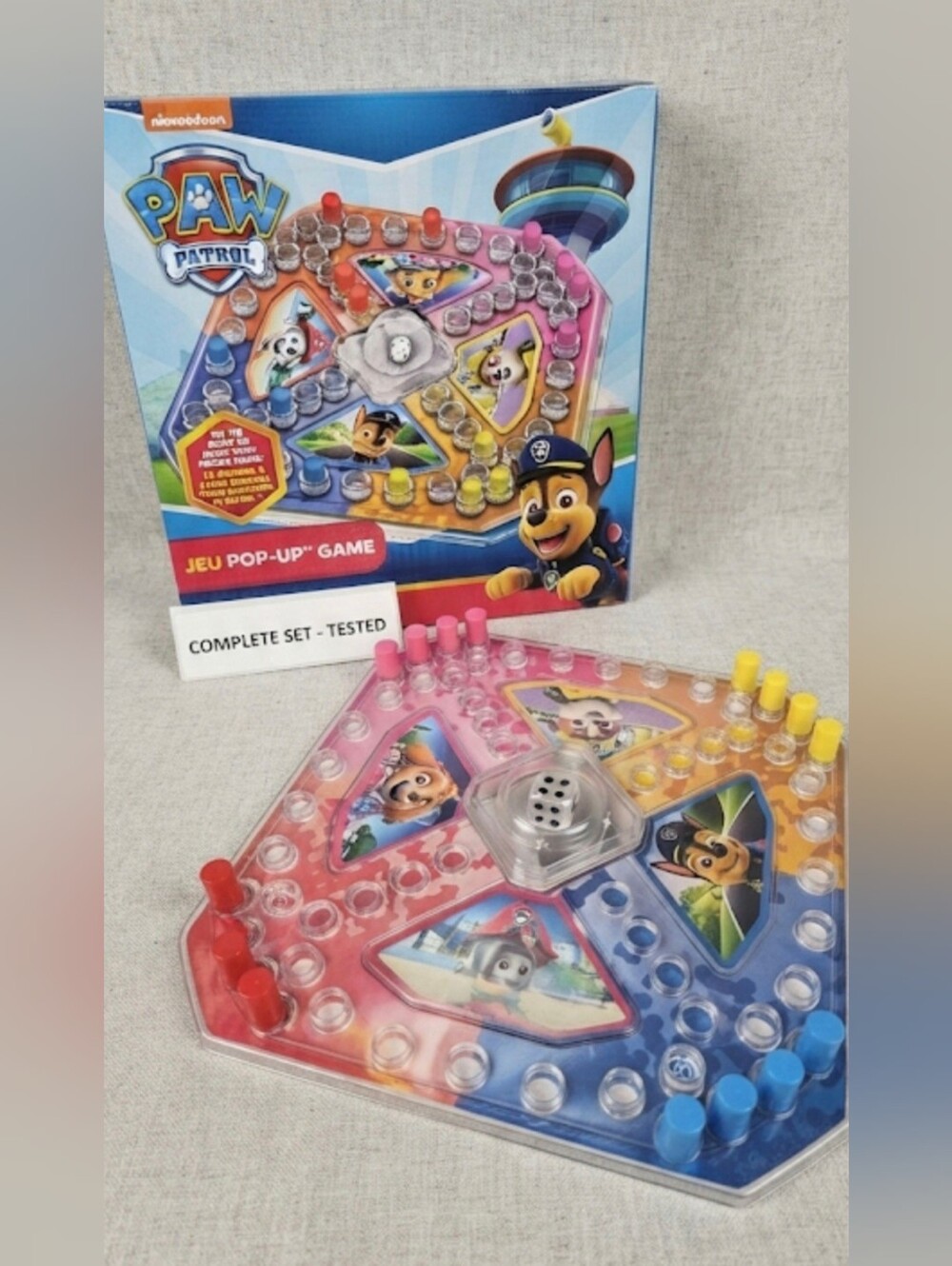 PAW Patrol Pop-Up Board Game - Complete Set - Kids Family Fun - Ages 4+